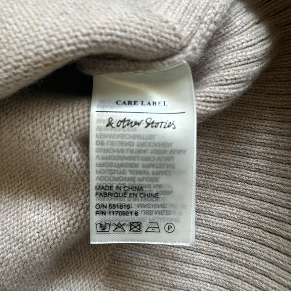 euc and other stories wool stripe sweater - Picture 5 of 8
